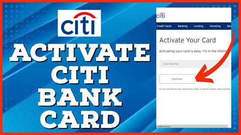 citi activate card phone number.